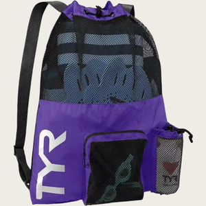 Mochila de poliéster de gran capacidad, bolsos de hombro multicolores de malla con bolsillo de almacenamiento para mujeres, hombres, niños, estudiantes, viajes, Beath Gym - Product Image 4