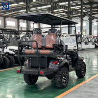Voiturette de golf électrique personnalisée CAMP, moteur AC 5000W, batterie au lithium, buggy de golf tout-terrain surélevé, véhicule de tourisme à quatre roues