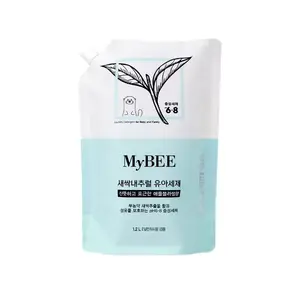 laundry detergent MyBEE Sprout Fabric Detergent for Baby Family NATURAL pesticide free safe laundry detergent