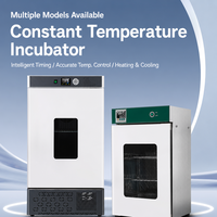 Incubateur thermostaté numérique intelligent PID en acier inoxydable de 52L-250L pour la germination de semences microbiennes, vente en gros OEM