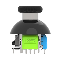 K-SILVER JT13-005 320 °   Module de réparation de joystick magnétique TMR à tension réglable pour PS5, force 30-80gf, anti-dérive