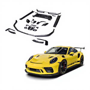 ชุดแต่งตัวถังรถยนต์คาร์บอนไฟเบอร์แบบแห้งสไตล์ OEM สำหรับ Porsche 991.2 GT3 RS ประกอบด้วยลิ้นหน้า สเกิร์ตข้าง ช่องระบายอากาศบังโคลน ฝาครอบกระจกมองข้าง และฝากระโปรงหน้า - Product Image 1