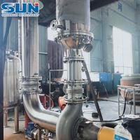 Evaporador Industrial de Circulación Forzada, Concentrador de Acero Inoxidable con Control PLC para Líquidos de Alta Viscosidad, Ahorro de Energía