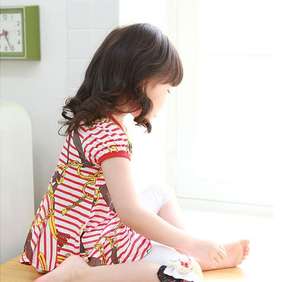 T-shirt en gros pour filles, imprimé en sérigraphie sur rouleau, style coréen - Product Image 5