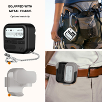 Étui pour écouteurs Radio rétro réaliste pour Airpods Pro 2 4 Kit de coque pour écouteurs Bluetooth Clip en option et housse de protection pour chaîne en métal