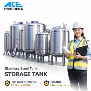 Tanque de Almacenamiento de Acero Inoxidable Sanitario de Alta Calidad para Productos Químicos y Líquidos Lácteos - Product Image 4