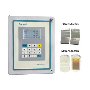 PT1000-Klemme an Sensoren Ultraschall-Wärmezähler klemme am Ultraschall-Durchfluss messer BTU-Meter-Daten speicher und RS485