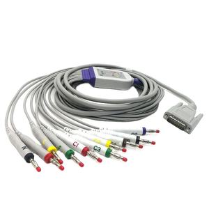 바나나 4.0 를 가진 10 지도 Ecg <span class=keywords><strong>Ekg</strong></span> 케이블 - Product Image 1