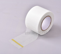 Ruban adhésif en fibre de verre auto-adhésif pour cloisons sèches, largeur 50 mm, 65G, pour le remplissage des joints et des fissures, ruban de jointement pour les espaces d'expansion des plaques de plâtre