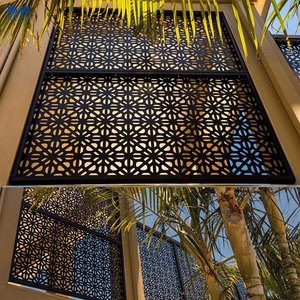 Neuheit: Schallschutz-Terrassenwand aus Aluminium, wetterbeständig, für den Außenbereich - Product Image 5