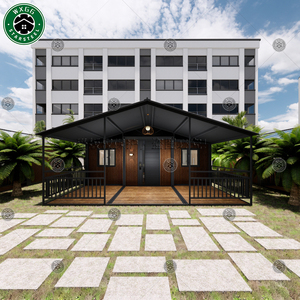 Maison conteneur préfabriquée à panneaux sandwich, 2-3 chambres, construction rapide, extensible, villa mobile - Product Image 3