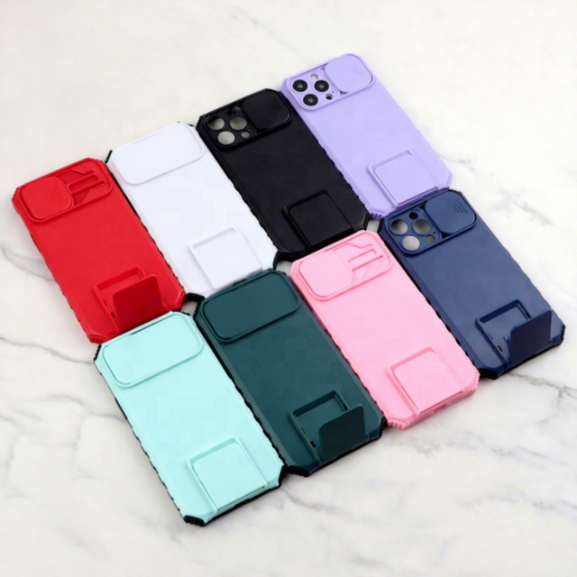 Lens Slider Camera Protection Cover Window for oppo A77s Back Cover Shockproof Funda Armor Case for Iphone15 13 14Pro Max