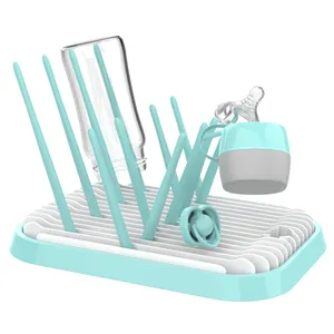 BPA Free Foldable Nipples Feeding Accessories Dryer Holder Baby Bottle Drying Rack