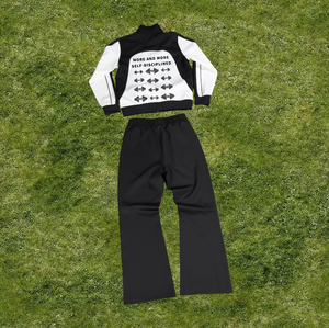 Nueva llegada de 500gsm lana de peso pesado sudaderas pantalones de chándal Conjunto personalizado hombres de gran tamaño lavado ácido Boxy recortado Sudadera con capucha otoño estampado - Product Image 5