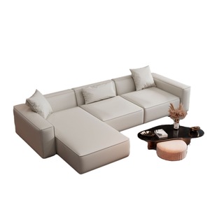 Sofá Modular en Forma de L, Moderno y Minimalista, Relleno de Espuma y Tapizado en Tela, para Hogar, Oficina o Sala de Estar - Product Image 5