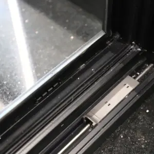 제조 업체 도매 대형 비전 럭셔리 상업용 알루미늄 강화 유리 슬라이딩 도어