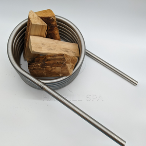 Accessoires de <span class=keywords><strong>chauffage</strong></span> en acier inoxydable au design moderne Hachillspa pour bain à remous extérieur chauffé au <span class=keywords><strong>bois</strong></span> - Product Image 5