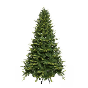Arbre de Noël géant de 7.5 pieds personnalisé OEM moins cher décor de luxe arbre de Noël artificiel en PVC - Product Image 1