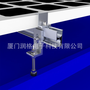 Support de montage solaire en alliage d'aluminium anodisé pour l'installation de panneaux solaires sur toiture ondulée - Product Image 5
