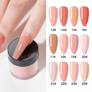 Bán Sỉ Bột Ngâm Móng Acrylic Nhiều Màu Bột Acrylic 2 Trong 1 Màu Nude Màu Hồng Cho Nghệ Thuật Làm Móng - Product Image 3
