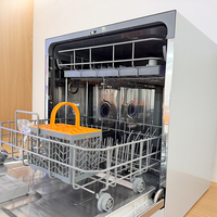 Lavavajillas de Cocina Integrado, Tipo Cajón Automático, Acero Inoxidable, Capacidad para 8 Juegos, Lavavajillas Independiente