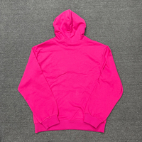 Kualitas tinggi 450GSM kapas Pullover Hoodie StreetWear berlian imitasi Hoodie DTG cetak OEM Hoodie untuk pria