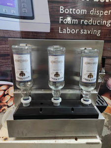 Comercial <span class=keywords><strong>Shot</strong></span> 3 Botella Calentador de vino Máquina Calefacción eléctrica Dispensador de licor - Product Image 3