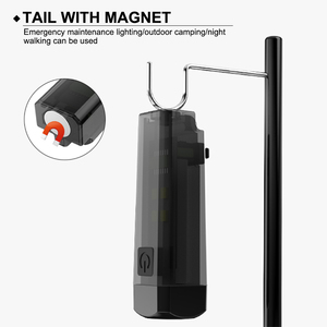Đèn pin LED nhỏ gọn, sạc lại được, tích hợp nam châm mạnh mẽ, tiện dụng khi đi cắm trại, làm quà tặng, đèn pin móc khóa EDC - Product Image 3