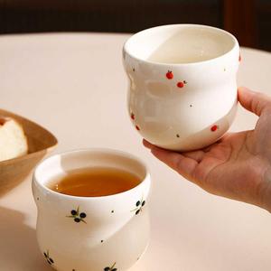 Competitive Price <b>Cute</b> Ceramic Minimalism Coffee <b>Mug</b> Without Handle Personalized Ceramic Coffee <b>Mugs</b> 3D <b>Mugs</b> - Product Image 3