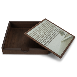 Scatola di immagazzinaggio decorativa memoria TD il mio desiderio per te