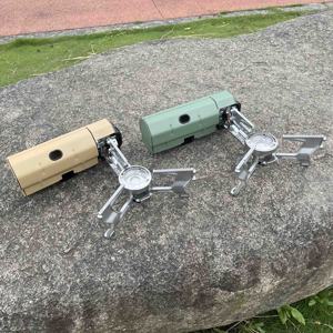 シングルバーナー折りたたみ式小型調理器ミニブタン屋外中国ハイキングポータブルガスキャンプストーブ - Product Image 4