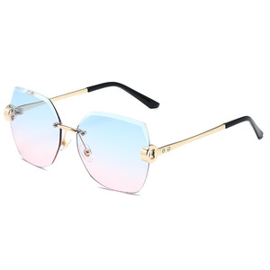 Venta al por mayor 2023 gafas de sol de diseñador unisex <span class=keywords><strong>para</strong></span> hombres marco de metal con <span class=keywords><strong>lentes</strong></span> UV400 - Product Image 4