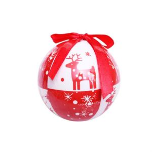 Bolas Decorativas de Navidad para Adornos de Árbol, 7.5cm, Adhesivas, de Espuma, con Diseño de Alce - Product Image 6