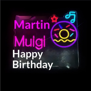 Lettere Luminose al Neon LED Portatili, Insegne Pubblicitarie Personalizzate con Logo Stampabile per <span class=keywords><strong>Decorazioni</strong></span> di Compleanni, Bar e Supporto per Fan - Product Image 6