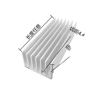 Aangepaste Lichte Straat Aluminiumfolie Extrusie Koellichaam