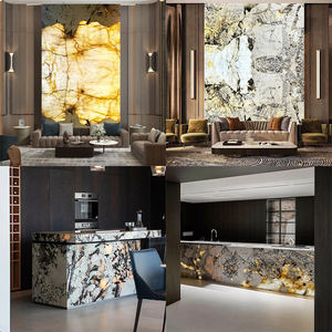 Losa de Piedra de Cuarcita Translúcida Natural, Mármol Patagonia Pandora, para Paredes Retroiluminadas, Encimeras de Cocina, Escaleras - Product Image 3