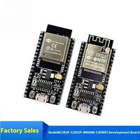 NodeMCU ESP-32S ESP-WROOM-32E Papan Pengembangan WiFi dengan Port Serial dan Modul untuk Aplikasi Nirkabel
