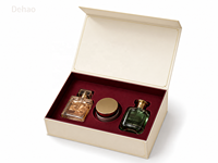 Boîte à parfum en carton rigide avec logo personnalisé, fabrication directe d'usine, design de couvercle et de base, emballage cadeau haut de gamme pour flacons de parfum