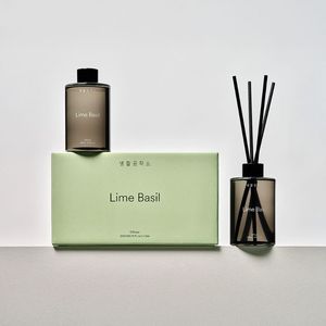 Set de Difusor de Aromas de Doble Botella con Aroma a Lima y Albahaca, Fragancia Fresca para el Hogar, para Interiores de Estilo Limpio - Product Image 2