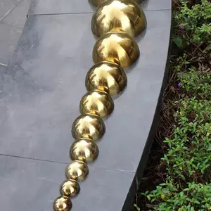 Meia esfera de material de aço inoxidável, hemisfério de boa qualidade personalizada 1.5 metros
