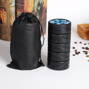 Mug à café en acier inoxydable à double paroi écologique <span class=keywords><strong>de</strong></span> 320 ml, design <span class=keywords><strong>de</strong></span> pneu, cadeau créatif, forme <span class=keywords><strong>de</strong></span> roue <span class=keywords><strong>de</strong></span> voiture, mug <span class=keywords><strong>de</strong></span> voyage - Product Image 4