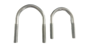 Stainless Steel Din3570 <strong>Ubolt</strong> M10 Hardware Galvanized Clamps Steel Flat Fastener Drop Forged Stainless Carbon Grade 8.8 Bolts - Product Image 3