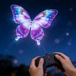 Momovalley Farfalla Volante Bionica con Ali a LED, Drone Telecomandato Staccabile per Decorazioni Matrimoni ed <span class=keywords><strong>Eventi</strong></span> - Product Image 2