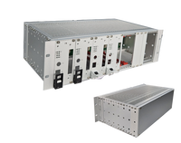 RDEKONO 3U Boîtier de sous-rack blindé avec joints, panneau latéral perforé personnalisé pour centre de données, informatique, télécommunications, usine
