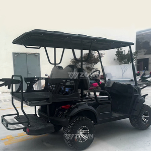 Carrito de Golf Eléctrico de 4 Personas con Caja de Carga, Color Personalizado, para Alquiler en Eventos - Product Image 2