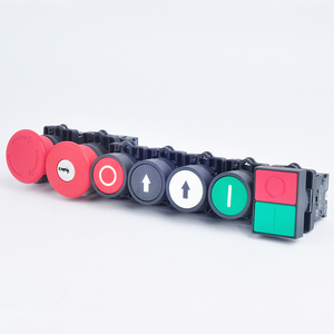 (Interruptor XB2 ES542 de la serie XB2) Interruptor de botón pulsador de parada de emergencia de 22 mm, tipo hongo rojo, interruptor de apagado de equipos, CA - Product Image 3