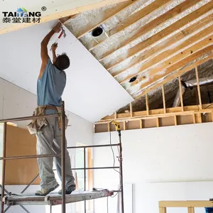 Panel desain Papan gipsum langit-langit Drywall untuk kamar mandi