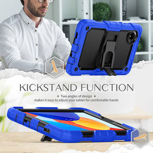 Funda de silicona resistente a prueba de golpes para tableta para <span class=keywords><strong>Xiaomi</strong></span> Redmi <span class=keywords><strong>Pad</strong></span> SE <span class=keywords><strong>4G</strong></span> 8,7 pulgadas contraportada incorporada en soporte - Product Image 3