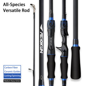 Leurre de mer à haute teneur en fibre de carbone Baitcasting filature cannes à pêche leurre canne à pêche Baitcasting canne à pêche - Product Image 3