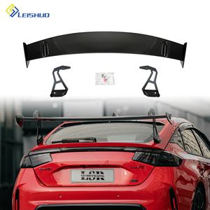 เล่ยซั่ว ผลิตสปอยเลอร์หลังแบบปรับได้ ทำจากคาร์บอนไฟเบอร์แห้ง สำหรับรถยนต์ฮอนด้า ซีวิค FL5 รุ่นที่ 11 ปี 2022+ - Product Image 2